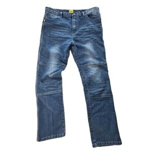 Drayko Lined Motorcycle Riding Jeans Men's 40x32 Dyneema Roomoto MR7 Biker